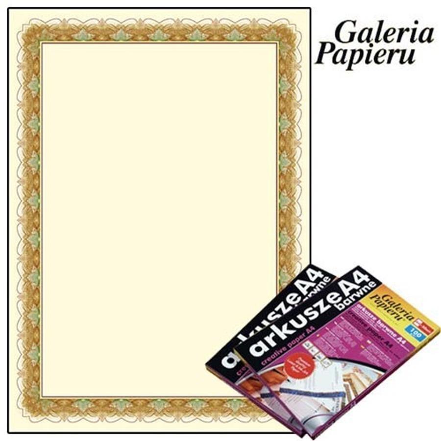 DIPLOMA OCASIONAL A4 ORO 170G PAPEL GALERIA 913210 ARGO